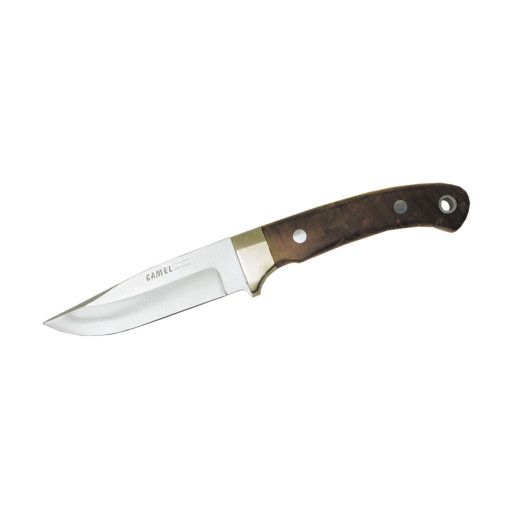 Camel FOLDING CLIP POINT BRIAR WOOD HANDLE