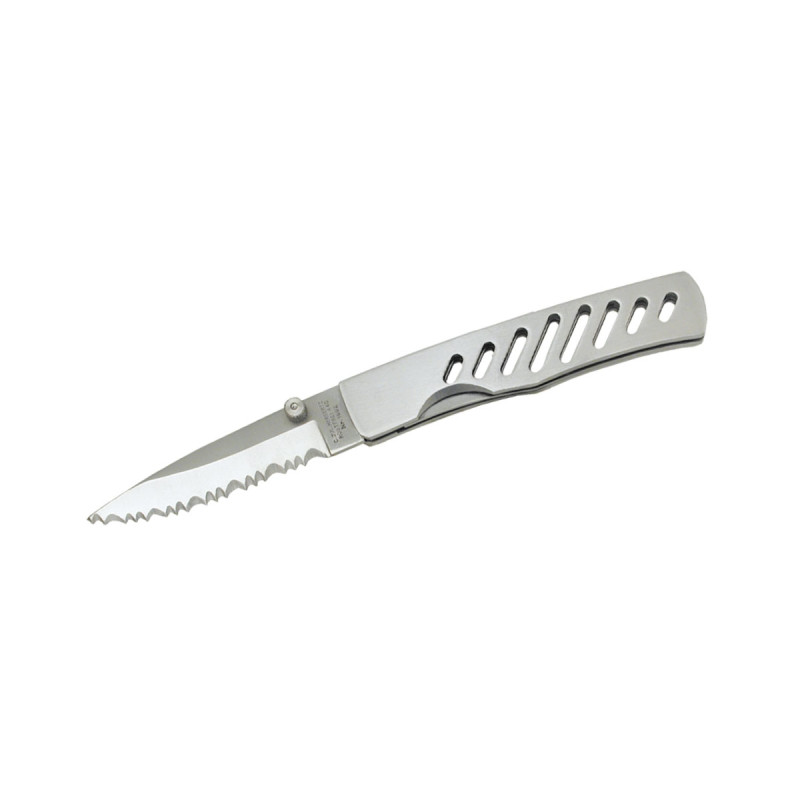 Herbertz FOLDING STEEL HANDLE SERRATED 210109