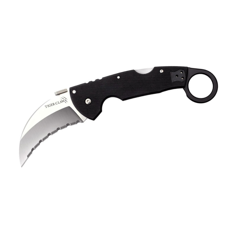 Cold Steel TIGER CLAW SERRATED 22KFS