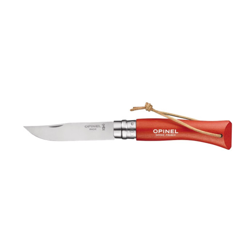 Opinel TRADIZIONE N°07 INOX BAROUDEUR "ORANGE" (002208)