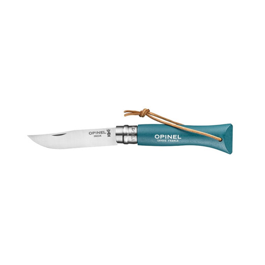 Opinel TRADIZIONE N°06 INOX BAROUDEUR "TURQUOISE" (002200)