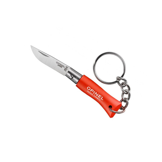 Opinel TRADIZIONE N°02 INOX PORTACHIAVE "ORANGE" (002272)