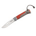 Opinel OUTDOOR N°08 INOX "TERRE/ROUGE" (001714)