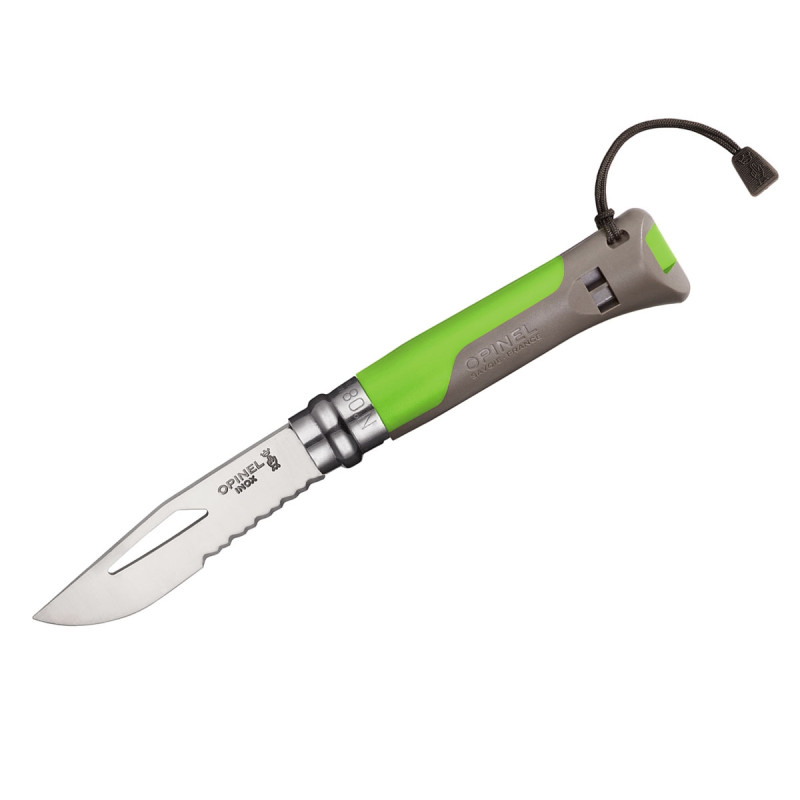 Opinel OUTDOOR N°08 INOX "TERRE/VERT" (001715)