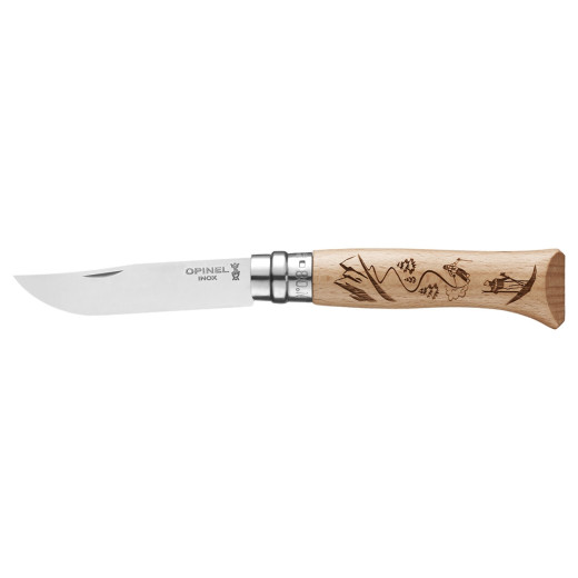 Opinel SPORT N°08 INOX GRAVOUR "SKI" (002188)