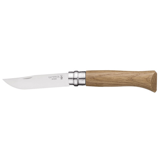 Opinel TRADIZIONE LUSSO N°08 INOX QUERCIA (002021)