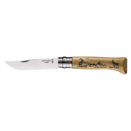 Opinel ANIMALIA N°08 INOX "CAMOSCIO" (002336)