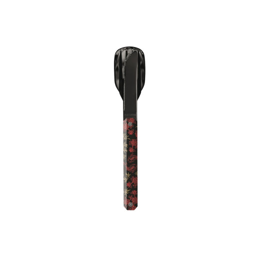 Akinod MAGNETIC STRAIGHT CUTLERY 12H34 BLACK MIRROR Namazu