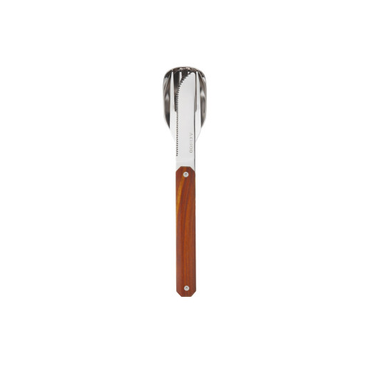 Akinod MAGNETIC STRAIGHT CUTLERY 12H34 MIRROR Bois Corail