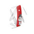 Swiza J06 JUNIOR CHRISTMAS Snowman Red