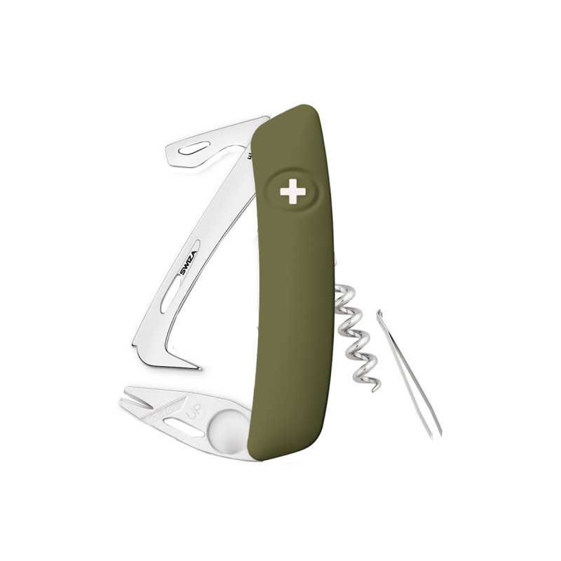 Swiza HO03 HORSE & TICK TOOL Olive