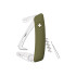 Swiza HO03 HORSE & TICK TOOL Olive