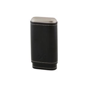 Xikar PORTASIGARI  LISCIO CUOIO 3 SIGARI Black 243BK