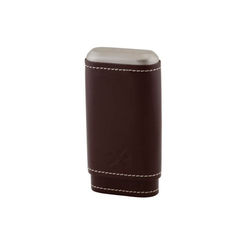 Xikar PORTASIGARI  LISCIO CUOIO 3 SIGARI Cognac 243CN