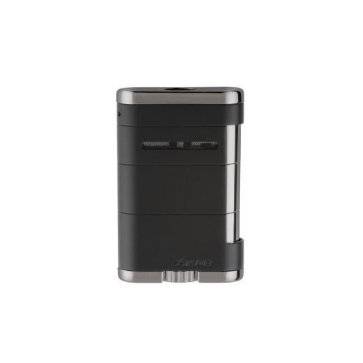 Xikar ACCENDISIGARI ALLUME TRIPLE TABLETOP Tuxedo Black