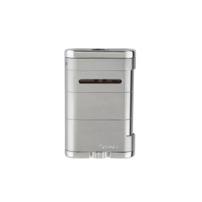 Xikar ACCENDISIGARI ALLUME TRIPLE TABLETOP Steel Silver