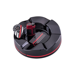Xikar GIFT SET RED LINE (Posacenere / ELK Accendisigari / X1 Tagliasigari)