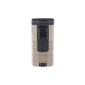 Xikar ACCENDISIGARI TACTICAL TRIPLE Tan & Black
