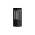 Xikar ACCENDISIGARI MERIDIAN TRIPLE SOFT FLAME Black & Gunmetal