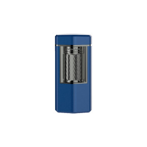 Xikar ACCENDISIGARI MERIDIAN TRIPLE SOFT FLAME Blue & Gunmetal