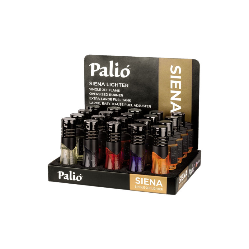 Paliò ACCENDISIGARI SIENA SINGLE JET DISPLAY 20PZ