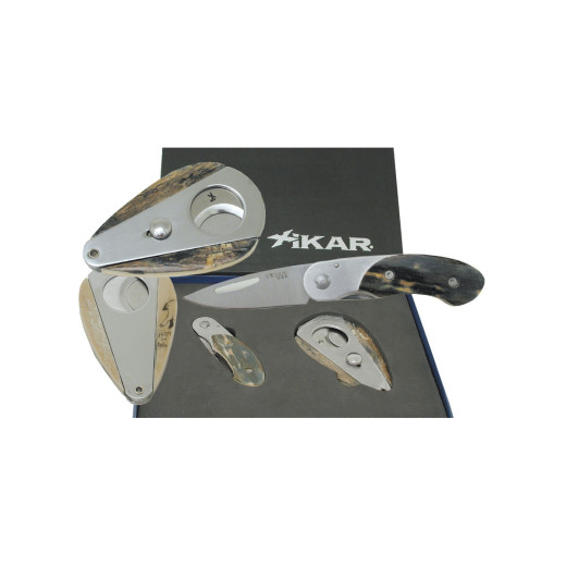 Xikar GIFT PACK FOSSILE MAMMOUTH (TAGLIASIGARI XI3 + COLTELLO ELAN)