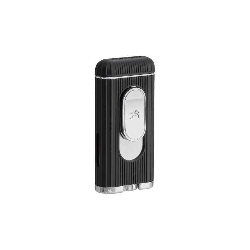 Xikar ACCENDISIGARI HEDRON SOFT+JET Black & Chrome
