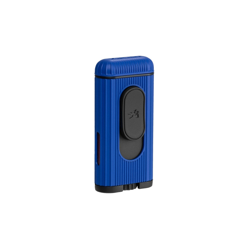 Xikar ACCENDISIGARI HEDRON SOFT+JET Blue & Black
