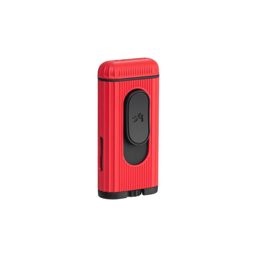 Xikar ACCENDISIGARI HEDRON SOFT+JET Red & Black