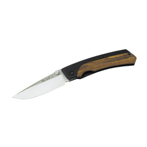 Muela FOLDING BLACK ALUMINUM / OLIVE WOOD PMX-7OL
