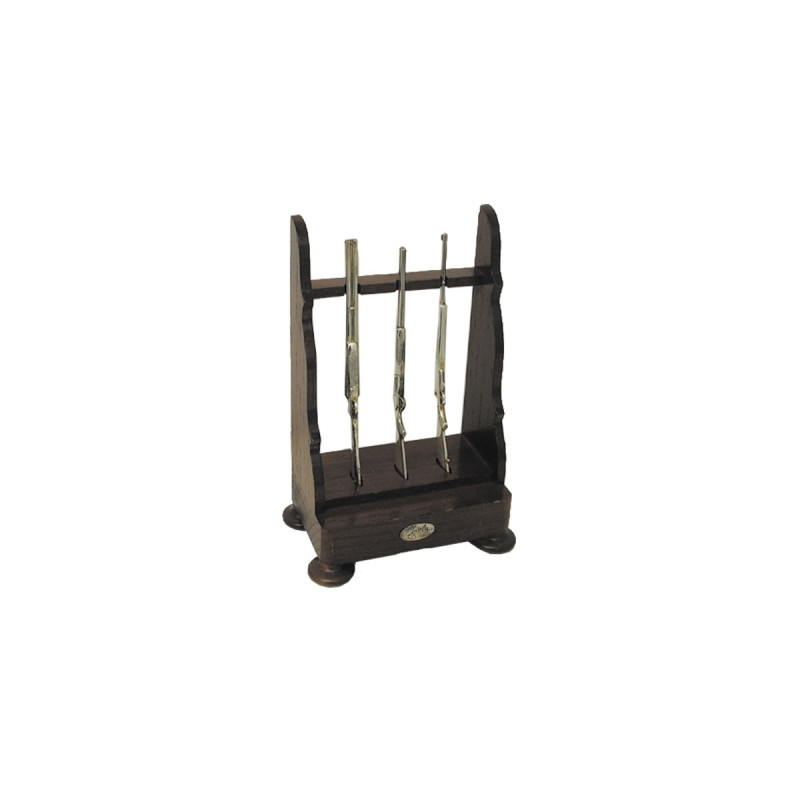Muela Silverware WOODEN RIFLE RACK cm 11x7