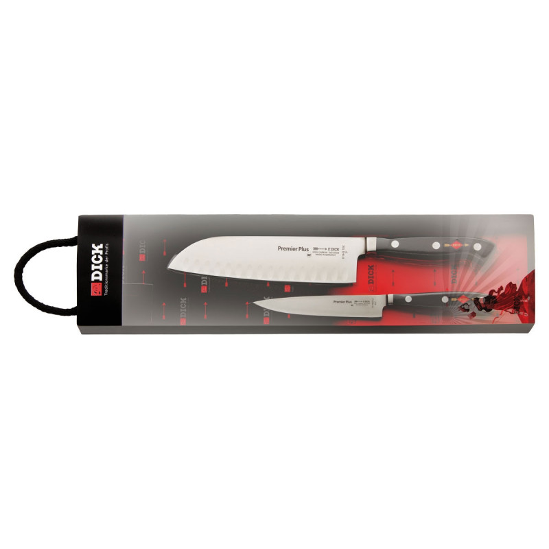 Dick PREMIER PLUS SET 2 PZ (SANTOKU-SPELUCCHINO) 81097000