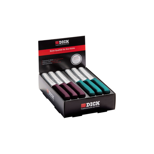 Dick PRODYNAMIC BOX 40 PZ. TAVOLA A SEGA (20 ametista/20 turchese) 8522000