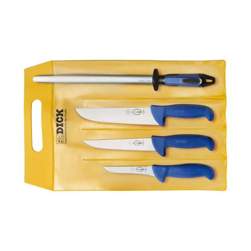 Dick ERGOGRIP SET 3 PZ COLT.MACELLAIO + ACCIAINO  8255500