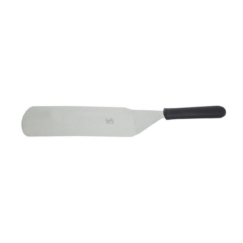 SPATOLA INOX HAMBURGER MANICO POLIPROPILENE CM.20