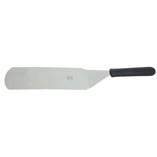 SPATOLA INOX HAMBURGER MANICO POLIPROPILENE CM.20