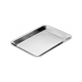 VASSOIO RETTANGOLARIE INOX CM 46 x 25
