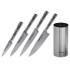 Samura BAMBOO KNIFE-BLOCK + SET 4 PZ (CUOCO-AFFETTARE-FILETTARE-SPELUCCHINO)