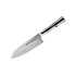 Samura BAMBOO SANTOKU C/ALVEOLI (Santoku knife hollow ground) CM.16