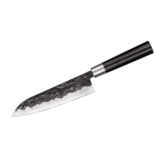 Samura BLACKSMITH SANTOKU (Santoku knife) CM.18,2