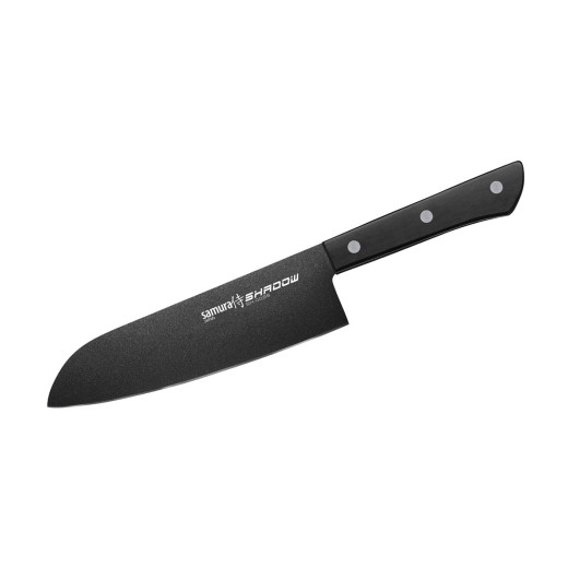 Samura SHADOW SANTOKU (Santoku knife) CM.17,5