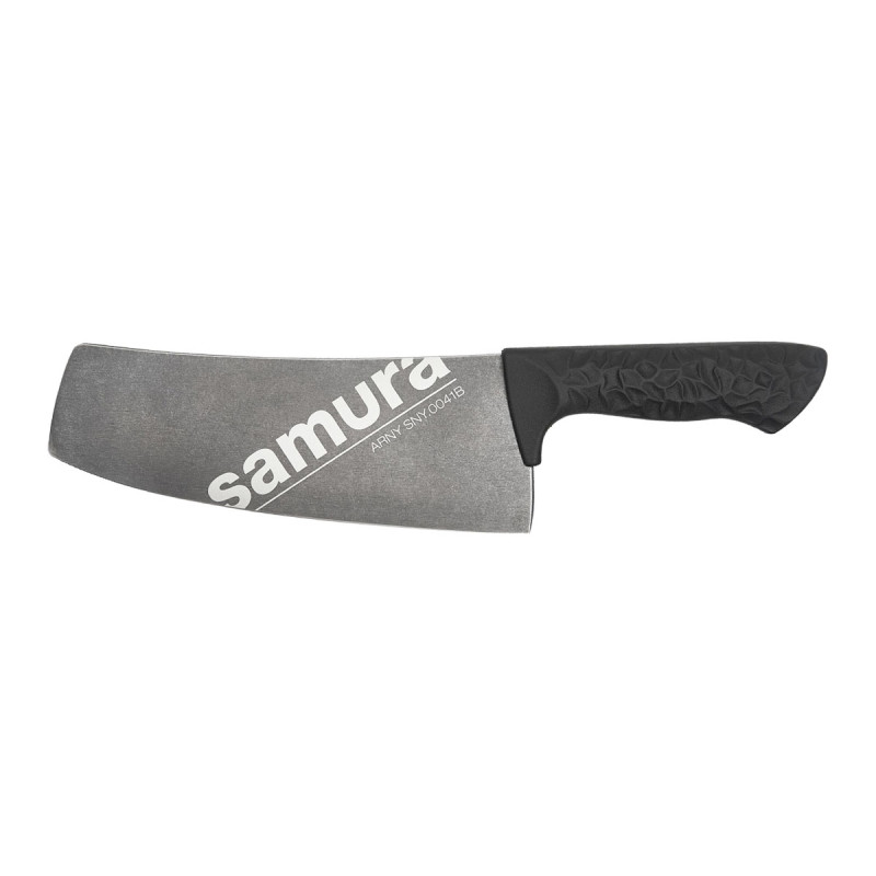 Samura ARNY STONEWASH MANNAIA CUOCO (Modern Cleaver) CM.20,8 Black