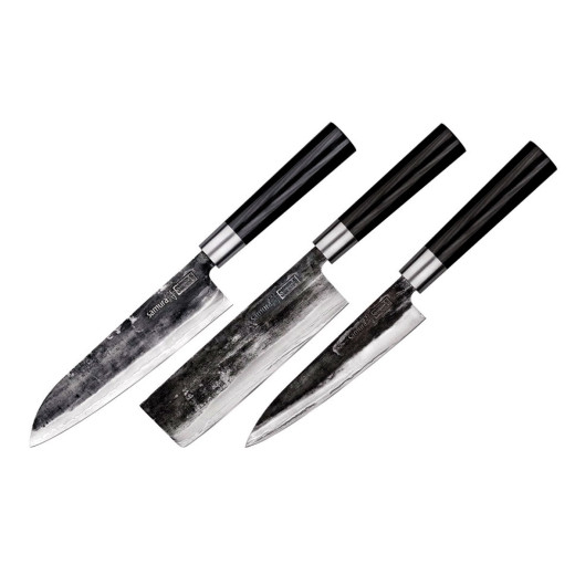 Samura SUPER 5 SET 3 PZ (NAKIRI-SANTOKU-FILETTARE)