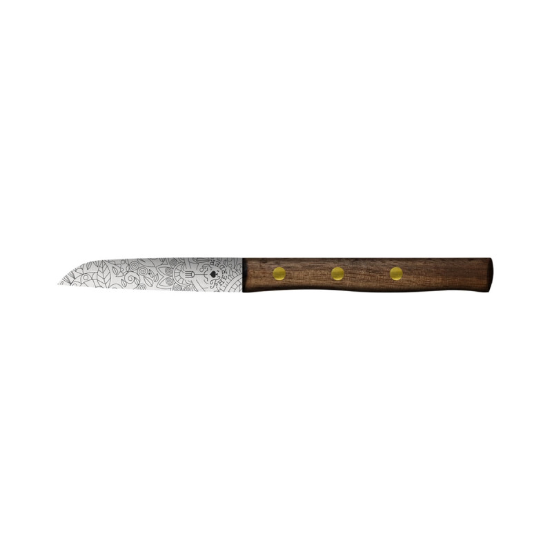 Pikas ZÖPPKEN STYLE SPELUCCHINO (Paring knife) CM 8 Walnut Mosaic