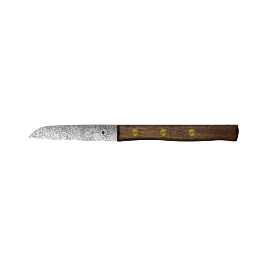 Pikas ZÖPPKEN STYLE SPELUCCHINO (Paring knife) CM 8 Walnut Mosaic