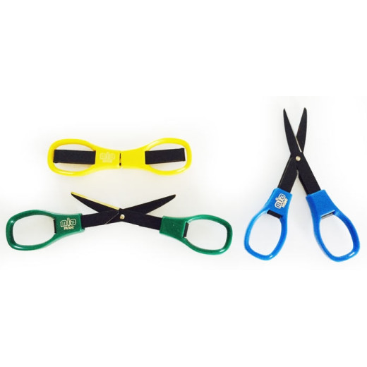 Camel FORBICI PIEGHEVOLI MANICO PLASTICA COLORI ASSORTITI