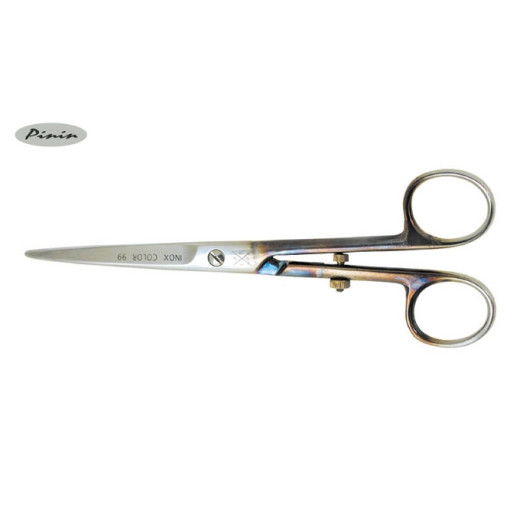 Pinin FORBICI BARBIERE INOX COLORATE C/DISTANZIATORE 6"