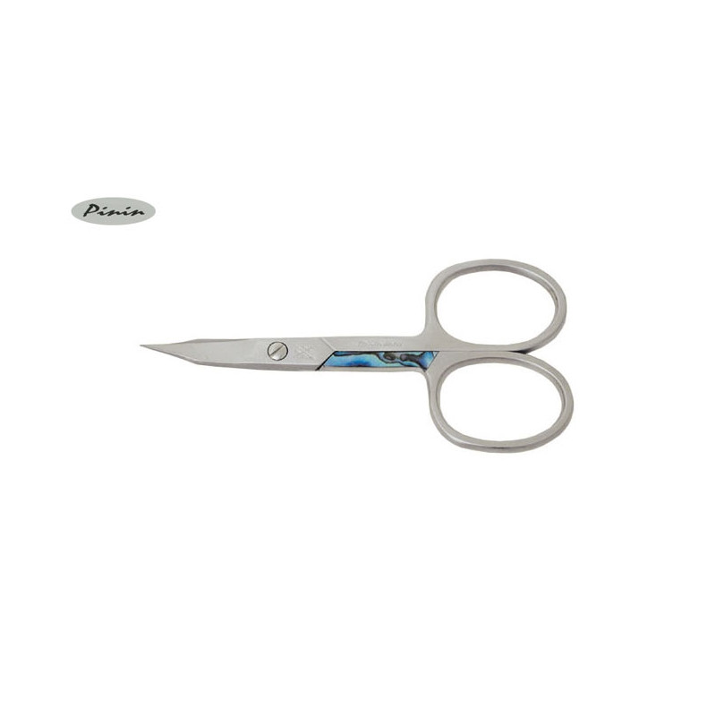 Pinin FORBICI 2 USI INOX CURVE DE LUXE ABALONE 3,5"