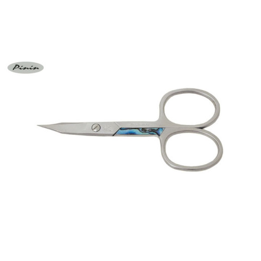 Pinin FORBICI 2 USI INOX CURVE DE LUXE ABALONE 3,5"