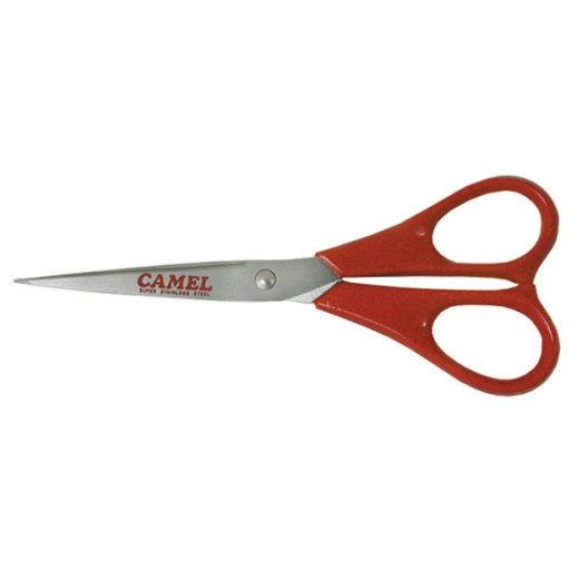Camel FORBICI BARBIERE MANICO PLASTICA INOX 5"